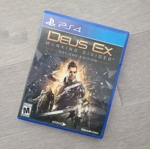 PS4 Play Station 4 Deus Ex: Mankind Divided Day One Edition CD